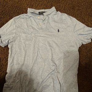 Mens baby blue sz large polo